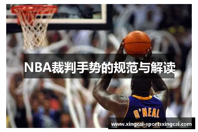 NBA裁判手势的规范与解读